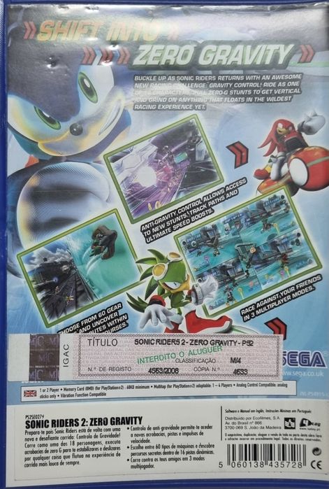 Jogo Sonic Riders