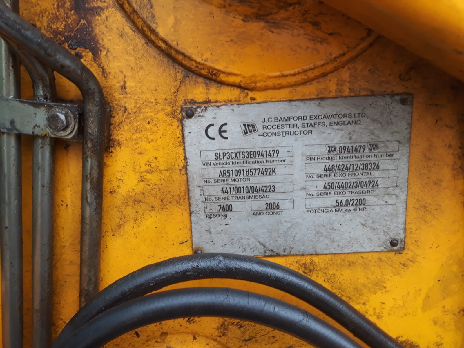 Retroescavadora JCB 3CX