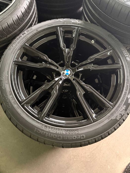 JAK NOWE: Koła Felgi 22 Cale BMW X7 G07 IX M Pakiet M60 Zimowe