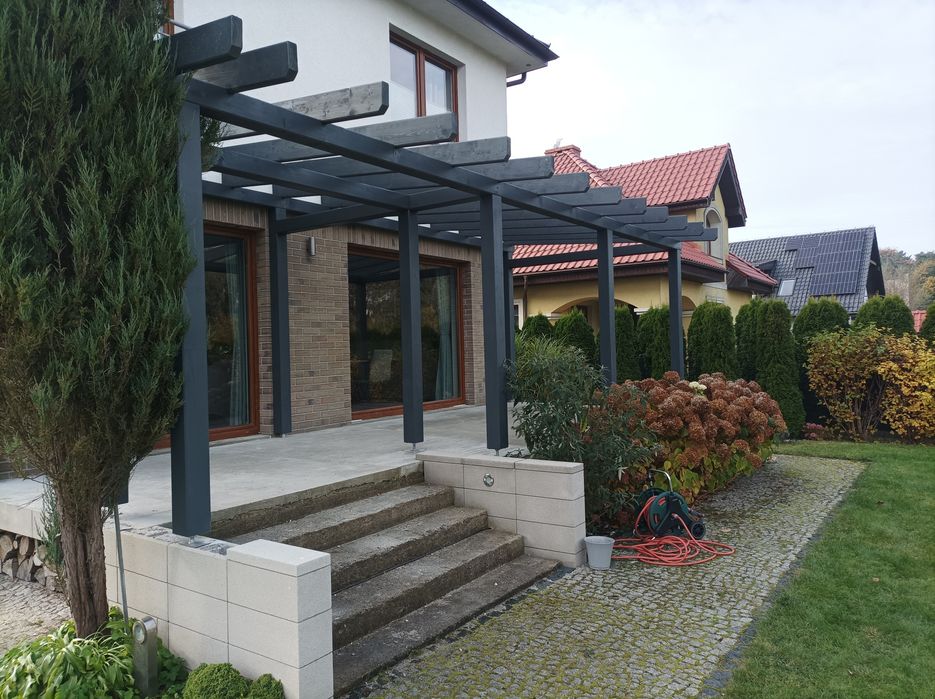 Konstrukcja ogrodu zimowego, ogród zimowy, zadaszenie tarasu