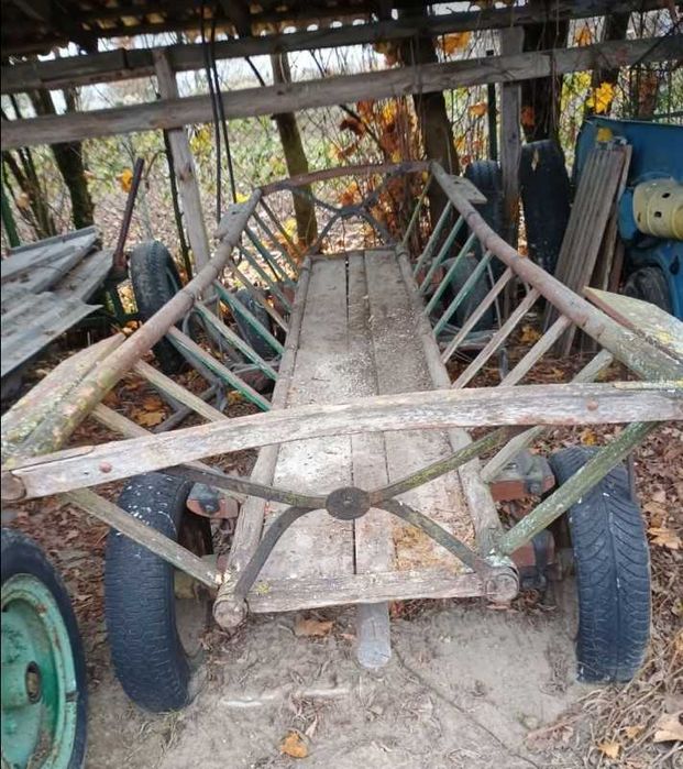 wóz drewniany konny