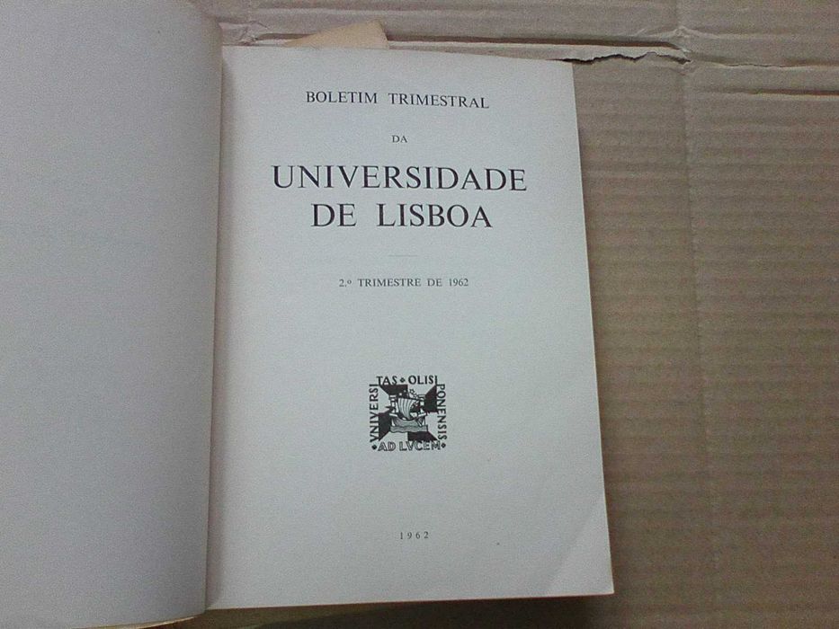 Boletim trimestral da Universidade de Lisboa