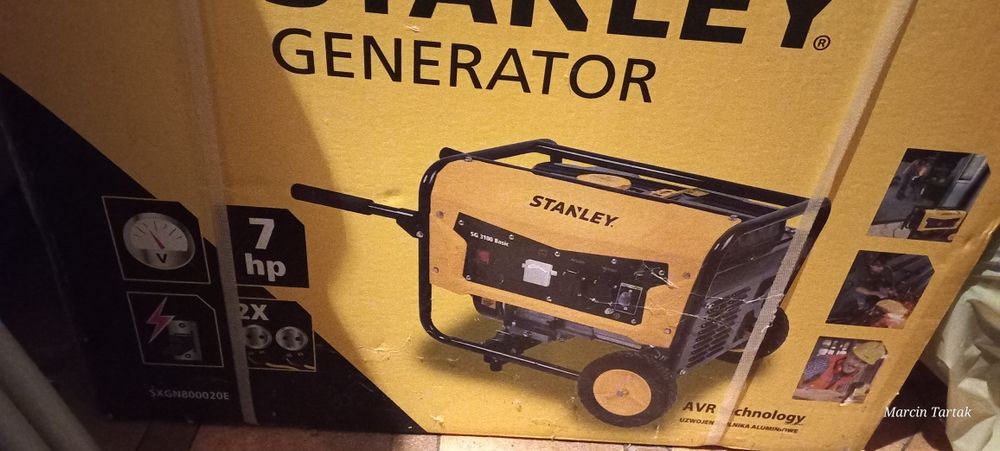 Agregat prądotwórczy Stanley SG3100