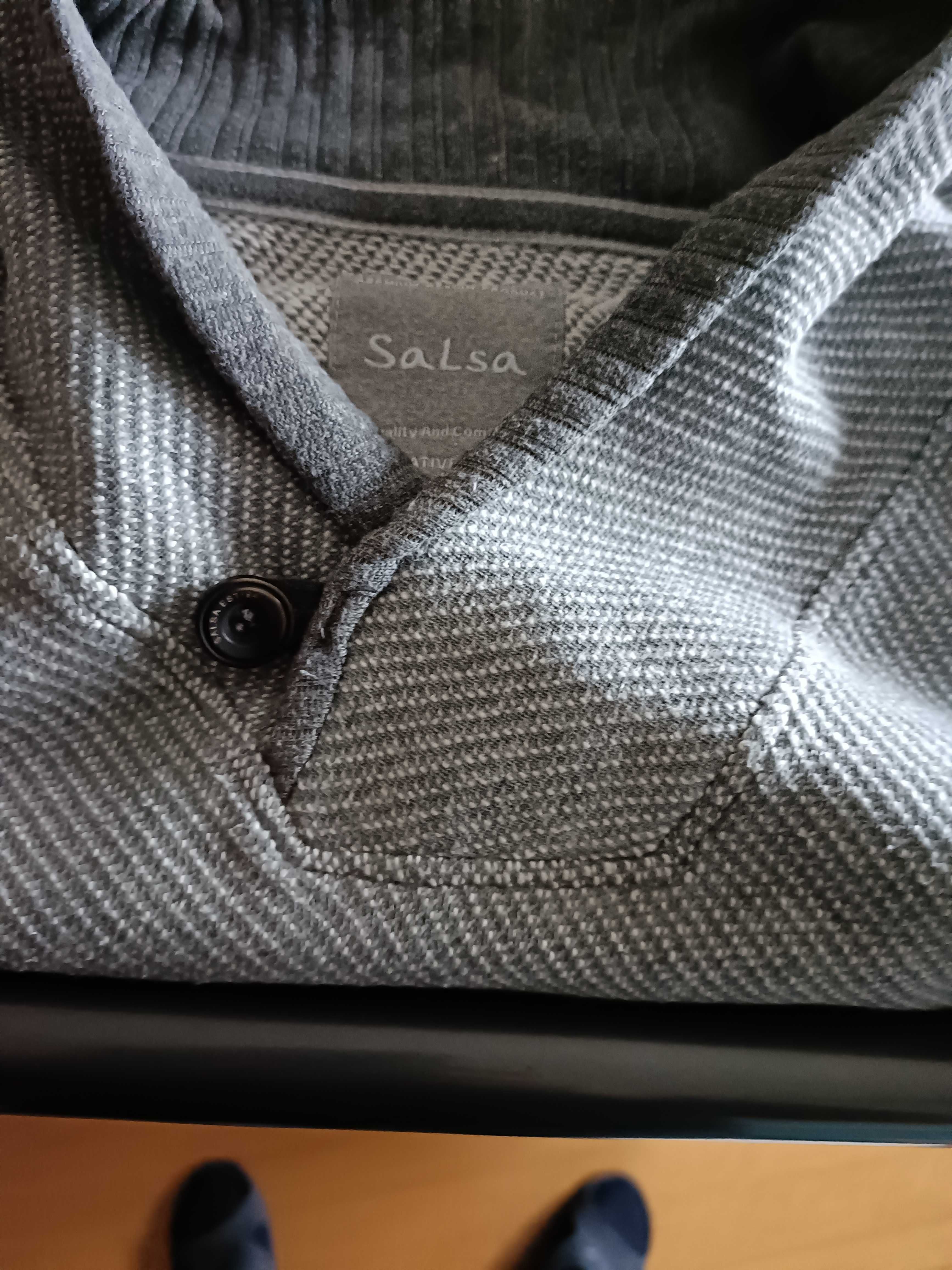 Camisola Cinzenta da Salsa