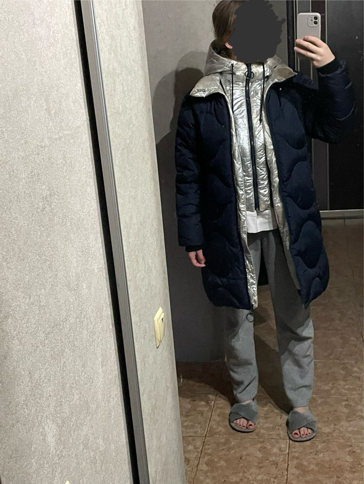 Зимове пальто на підлітка