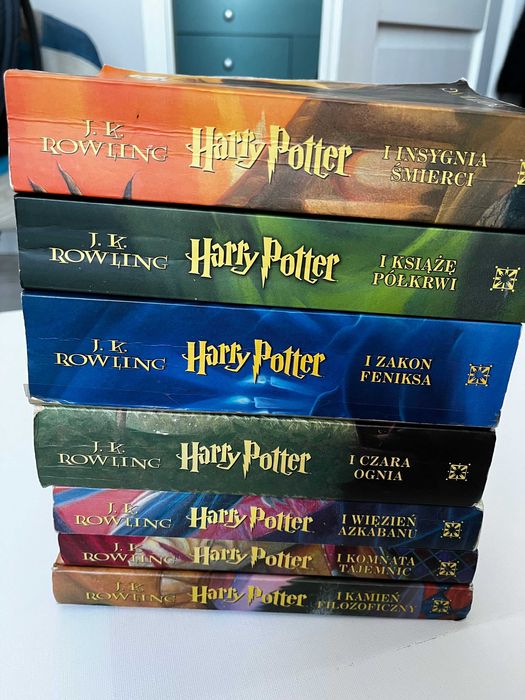 Harry Potter - J.K. Rowling - zestaw wszystkich części + gratis