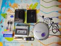Zestaw Walkman discman  MP3 sony sanyo Samsung aiwa