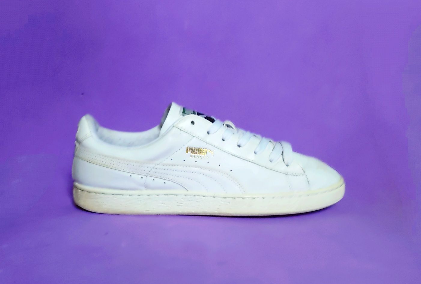 КОЖАНЫЕ Puma Basket Classic Lfs Eco Ortholite White Trainers Кроссовки