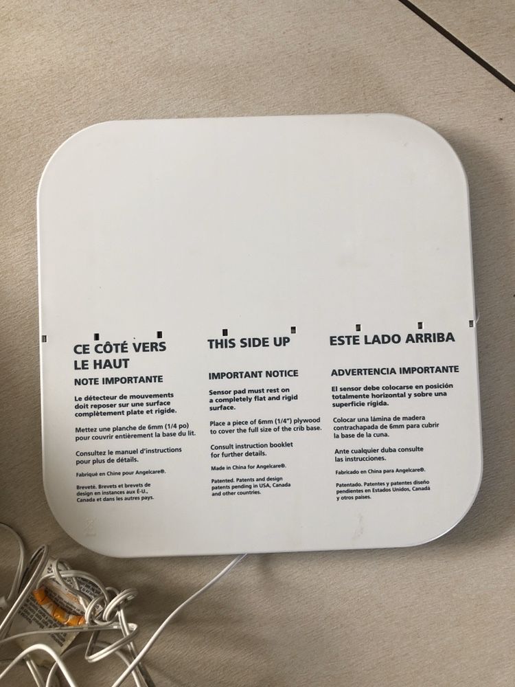 Niania elektroniczna z monitorem oddechu