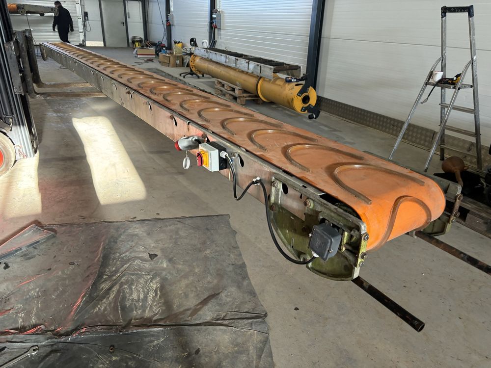 Taśmociąg aluminiowy 7,2m podajnik taśmowy