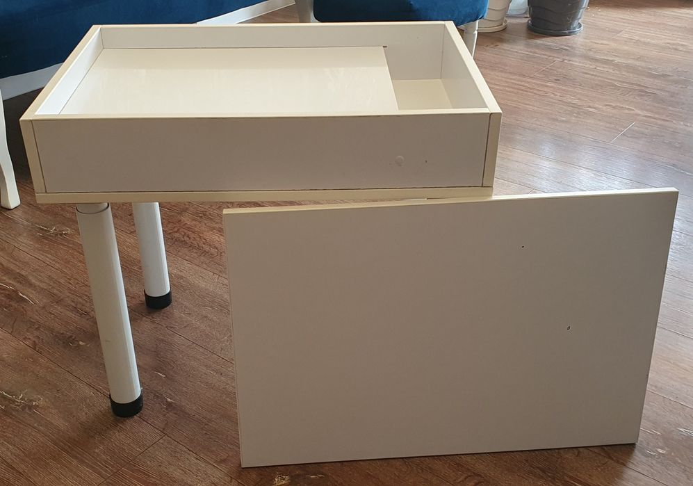 Сенсорний світловий стіл на телескопічних ніжках із кришкою