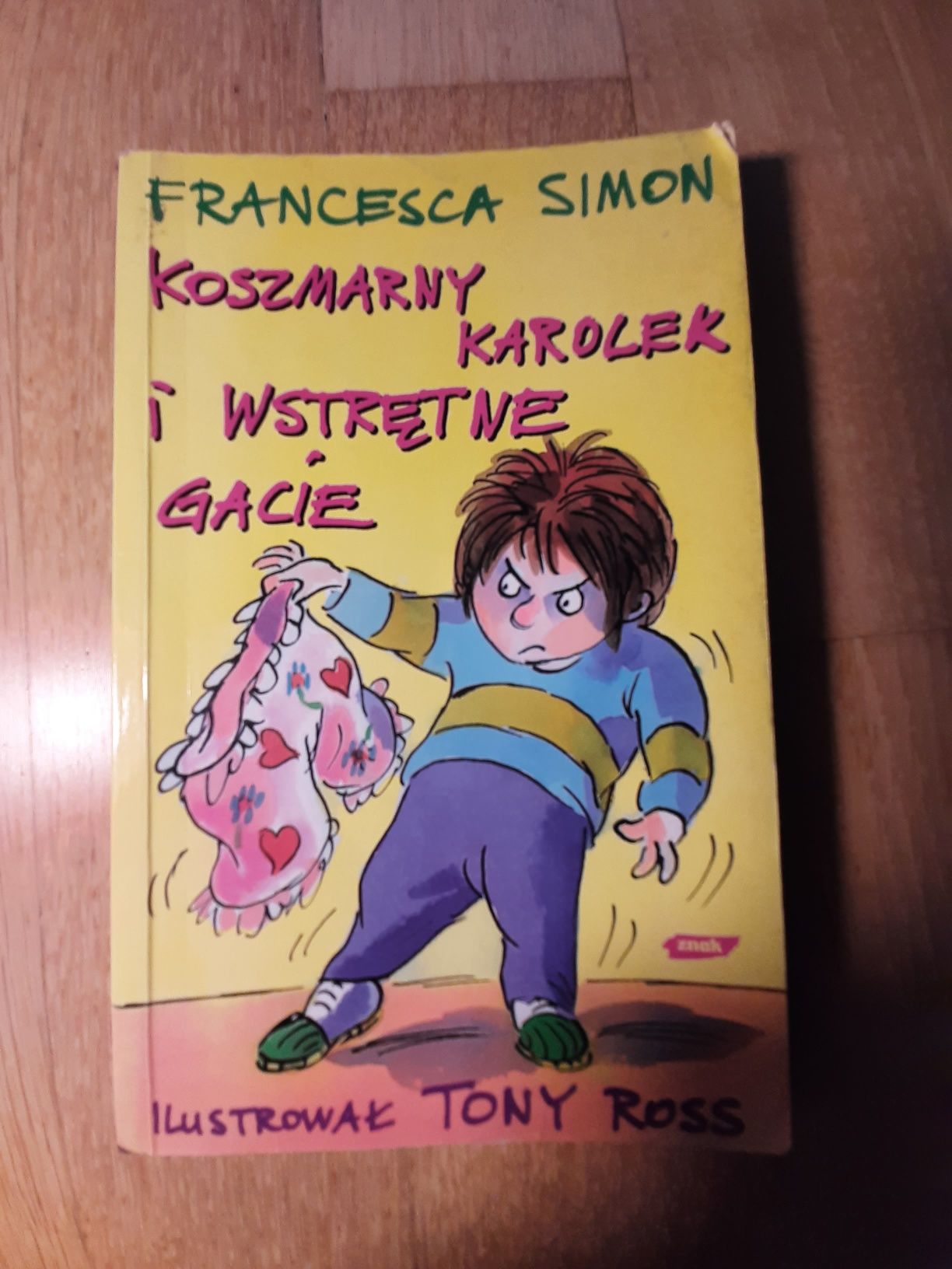 Koszmarny Karolek i wstrętne gacie (P6HG) widoczne ślady używania