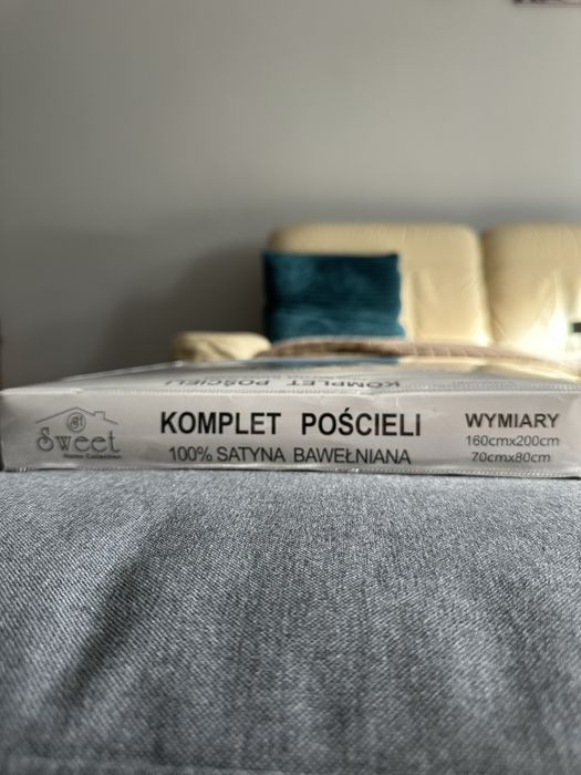 Pościel z bawełny satynowej komplet 3-częściowy
