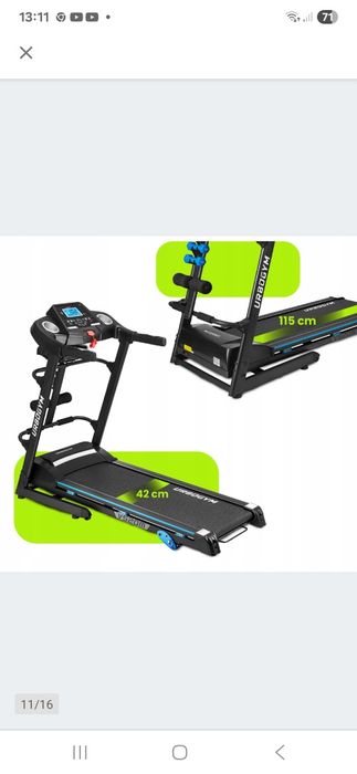 Bieżnia elektryczna.Urbogym v520m