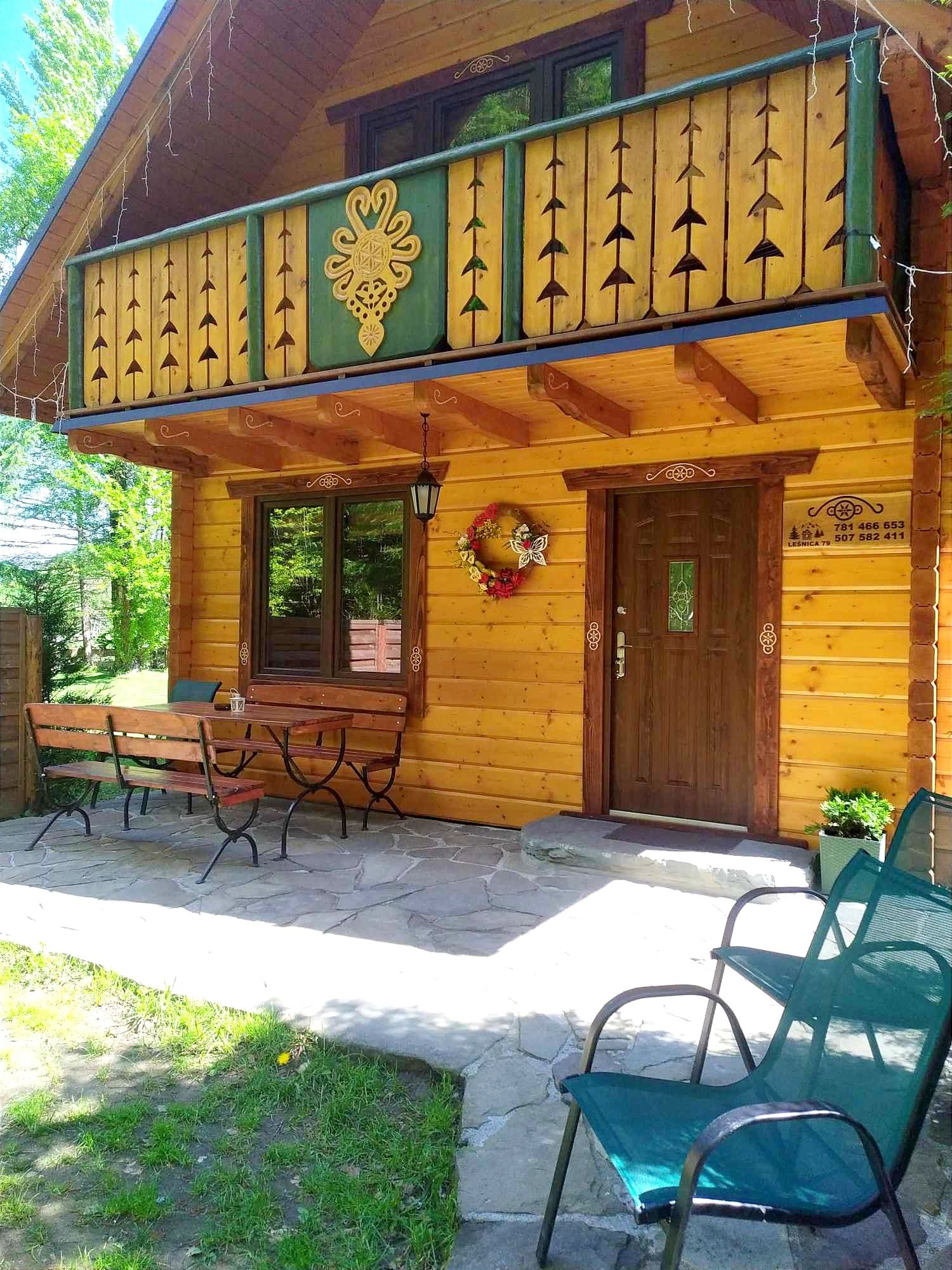 Domek Nad samą rzeką jacuzzi Sauna8os. kominek noclegi Brenna Ustroń