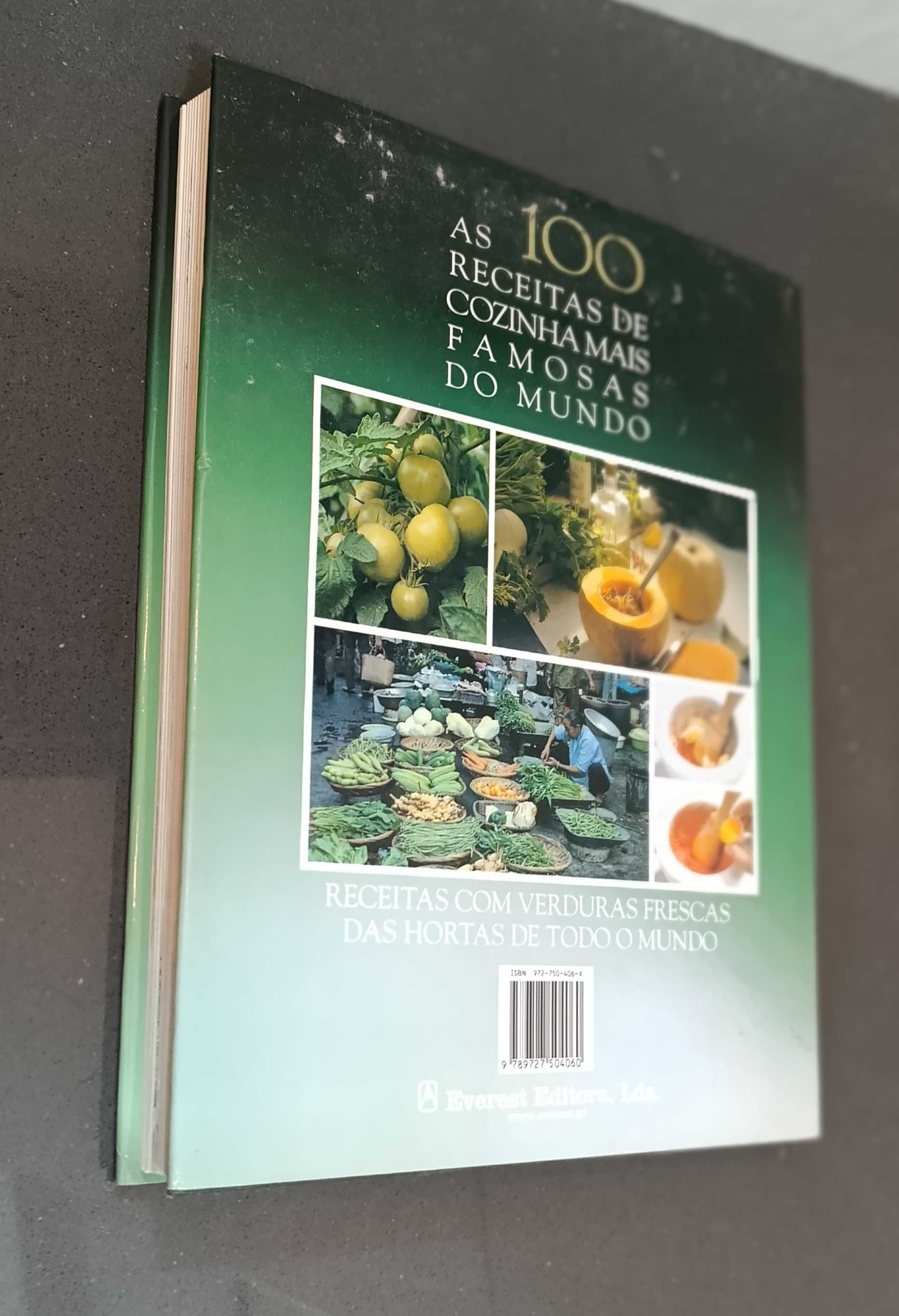 Livro "As 100 Receitas de Cozinha Mais Famosas do Mundo" - Legumes