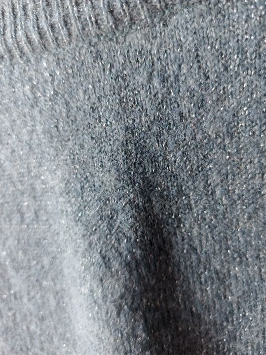 Miękki sweter z domieszką moheru i wełny