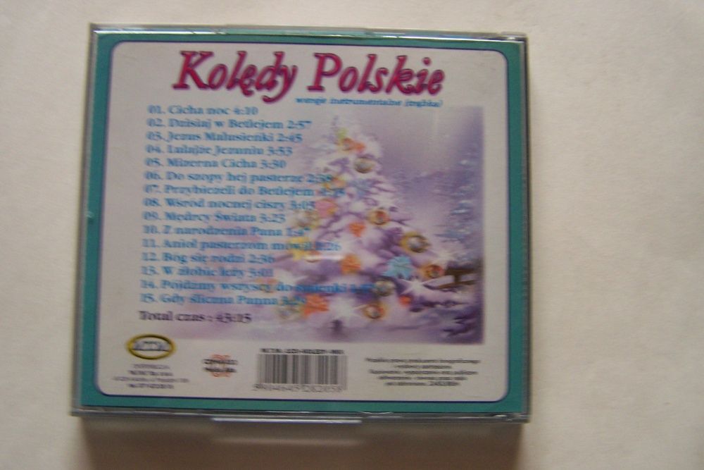 Kolędy polskie. Wersja instrumentalna (trąbka). Płyta CD