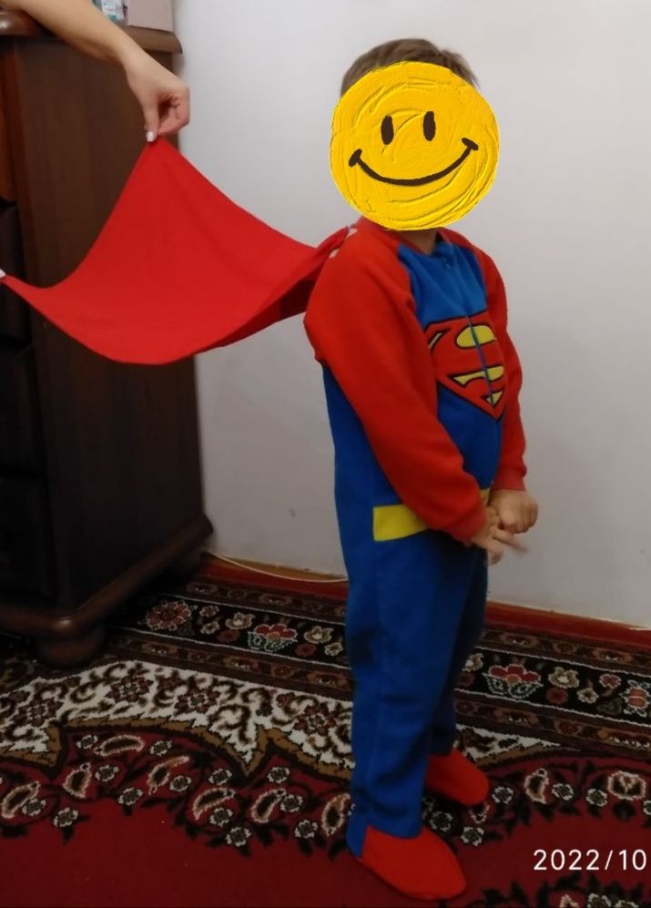 Костюм супермена новорічний 3-4 роки