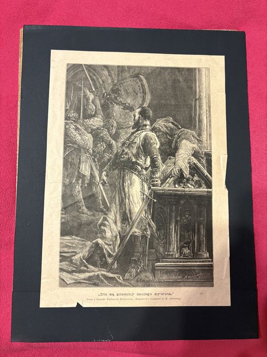 Grafika Konrad Wallenrod Adam Mickiewicz