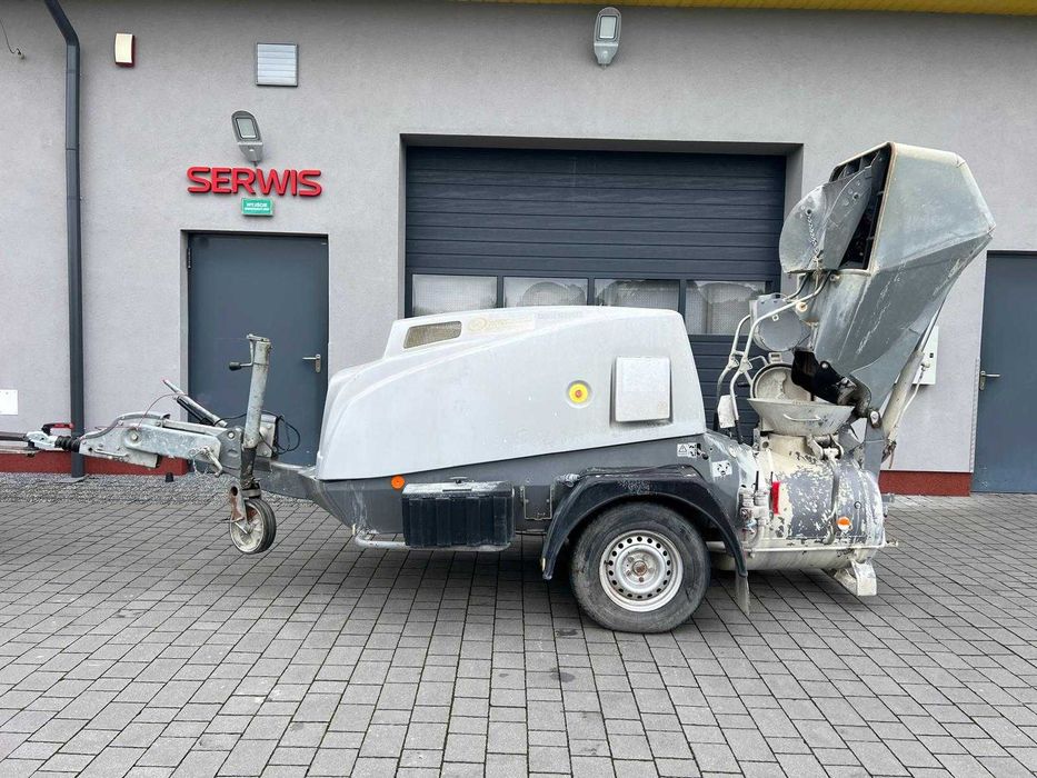 Mixokret pompa do betonu mixman d4 bs z koszem 690 motogodzin