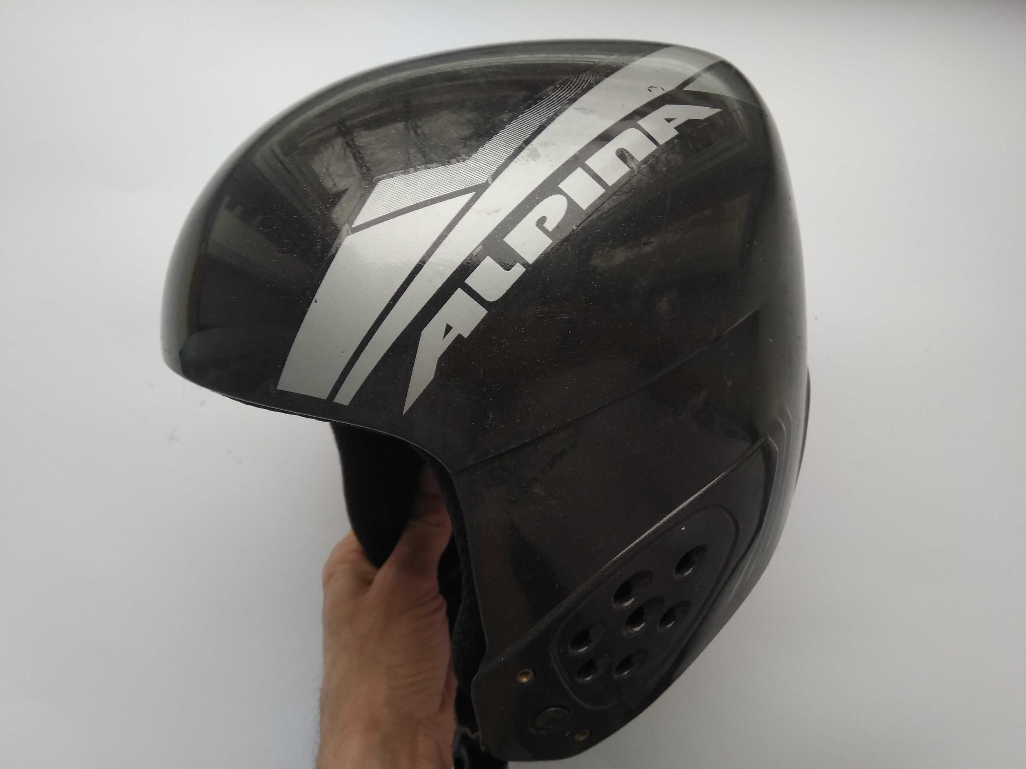 Горнолыжный шлем Alpina, размер 53-56см, сноубордический, детский