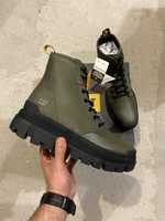 Мужские берцы ботинки Caterpillar Hardwear Hi Boots Olive Night