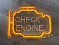 Neon CHECK Engine do warsztatu domu