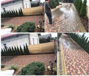 Миття Бруківки, Даху, Фасаду