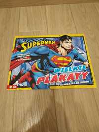 Plakaty malowanki SUPERMAN - wielkie plakaty