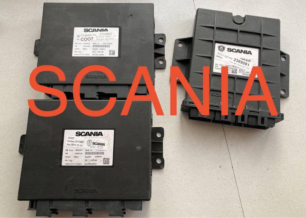 Naprawa sterowników SCANIA EMS S6 COO7 OPC5 koordynator