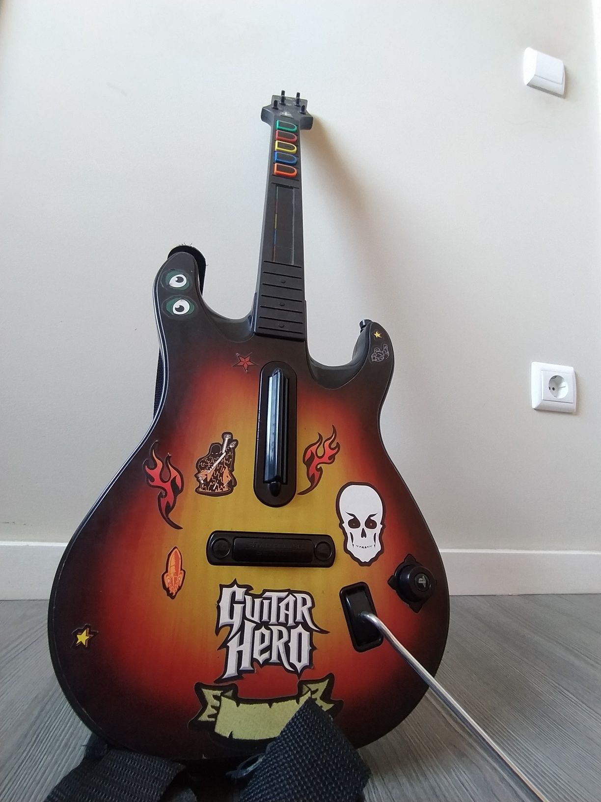 Guitarra PS3/PC Guitar Hero 3/IV + dongle