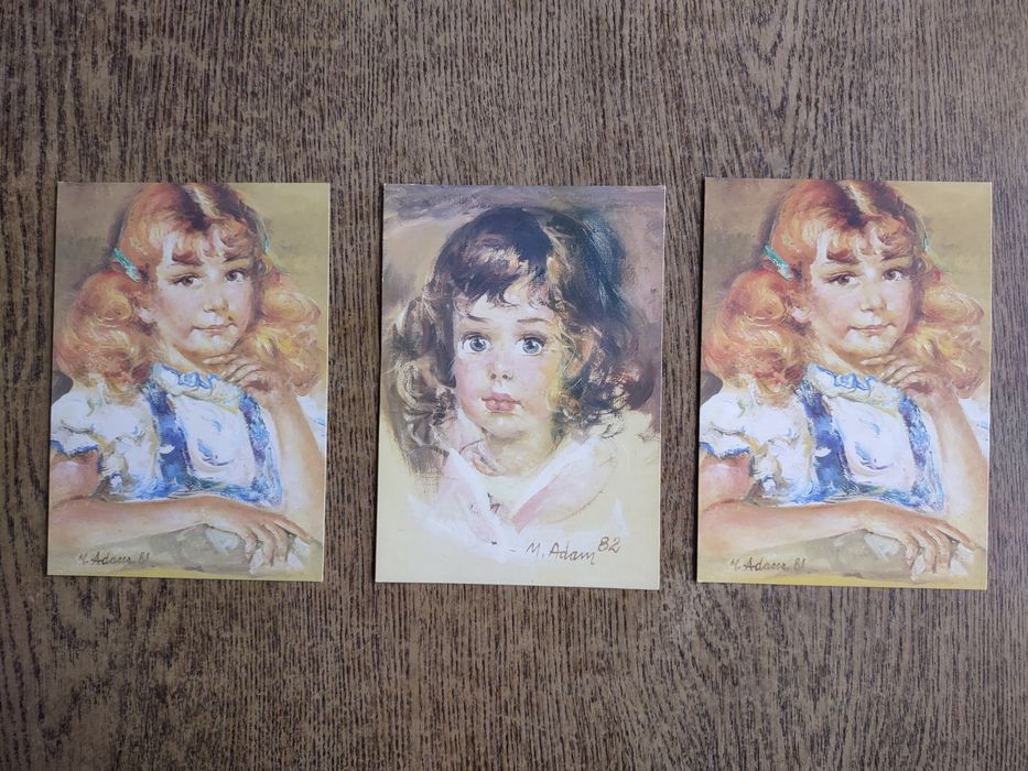 Stare pocztówki- dzieci