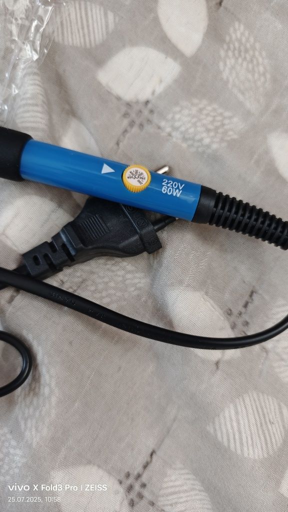 Lutownica kolbowa precyzyjna z regulacją tem. 60 w