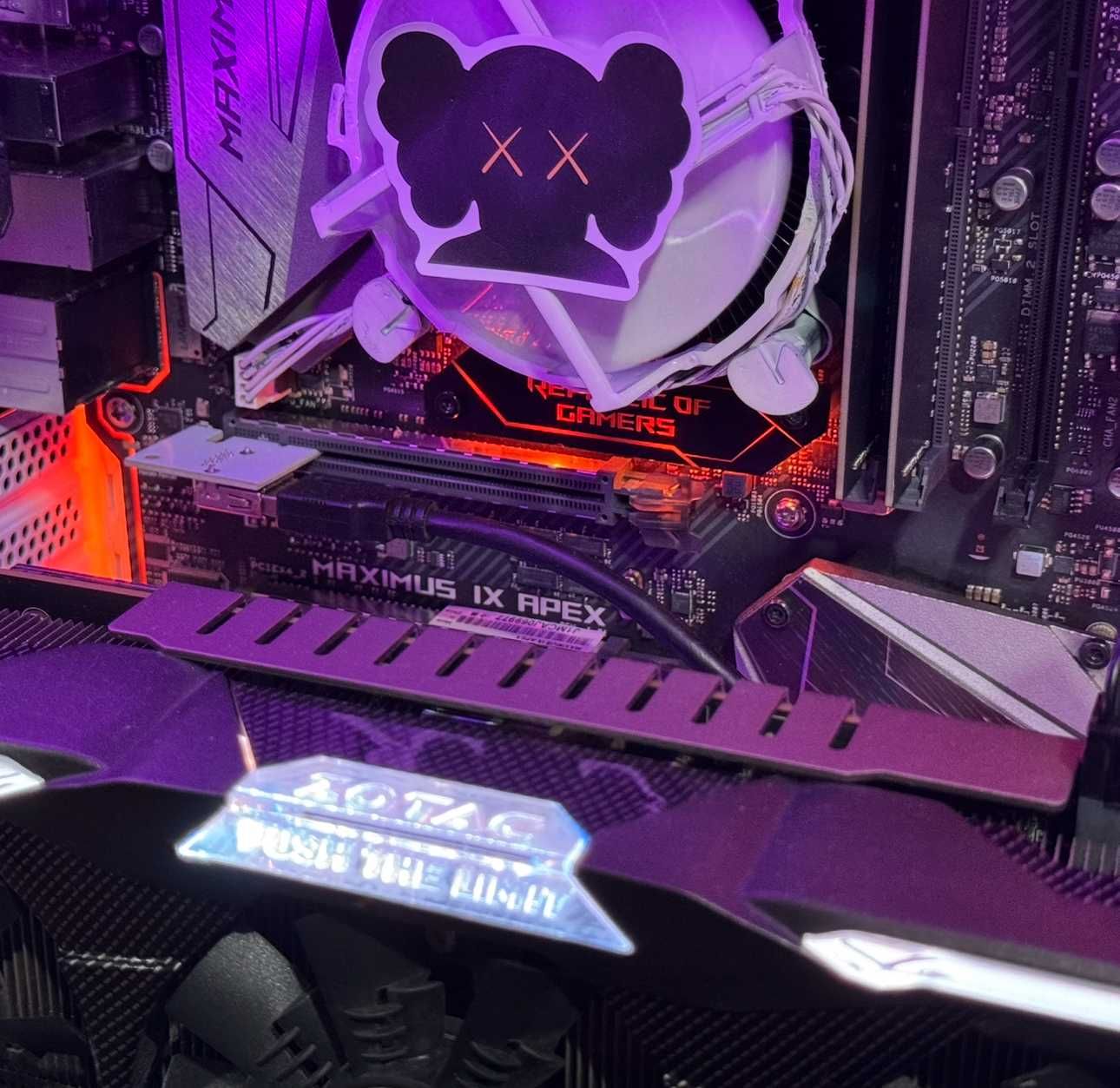 Игровой компьютер пк ARGB Intel core i5 asus rog 16gb ddr4 nvidia
