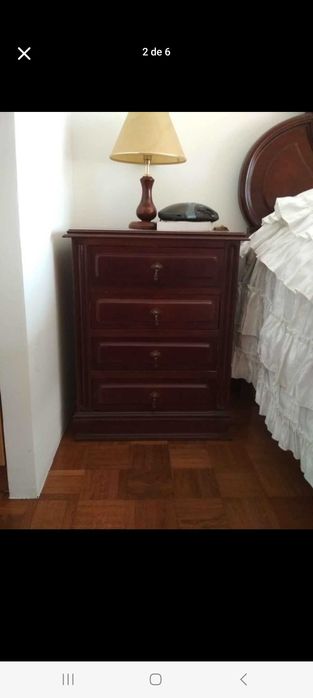 Quarto completo em Mogno