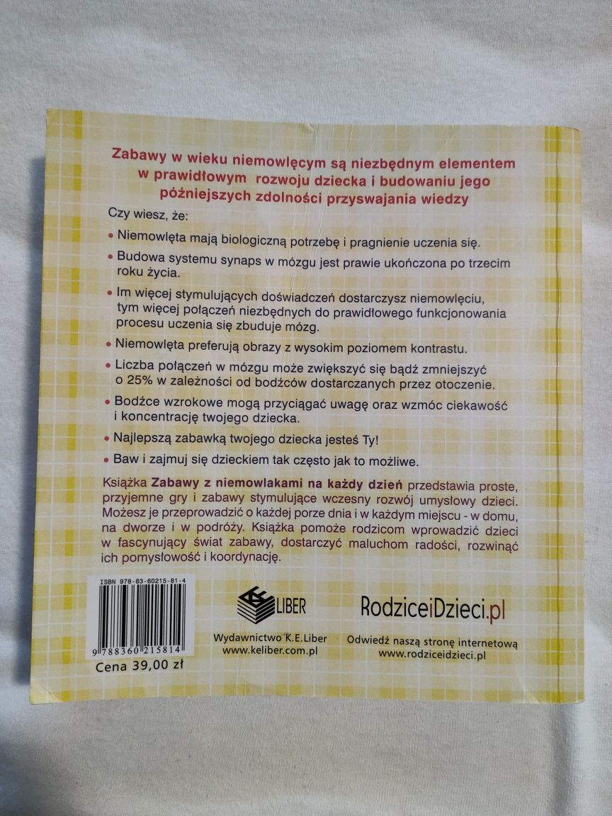 Poradnik "Zabawy z niemowlakami na każdy dzień"