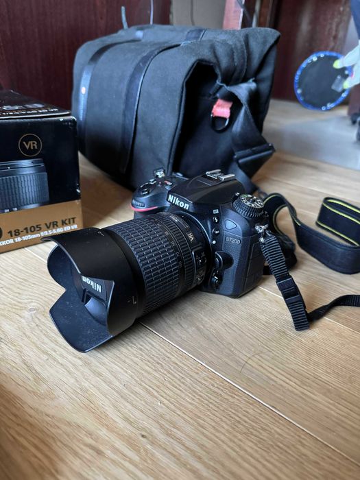 Nikon D7200 + Nikkor 18–105mm + mikrofon RØDE Stereo VideoMic Pro
