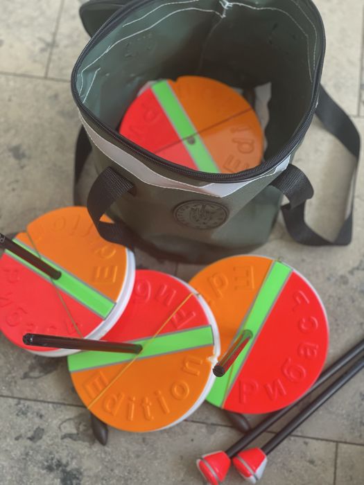 VIP люмінісцентний/флуоресцентний 17 см кружок на щуку, Літня жерлиця