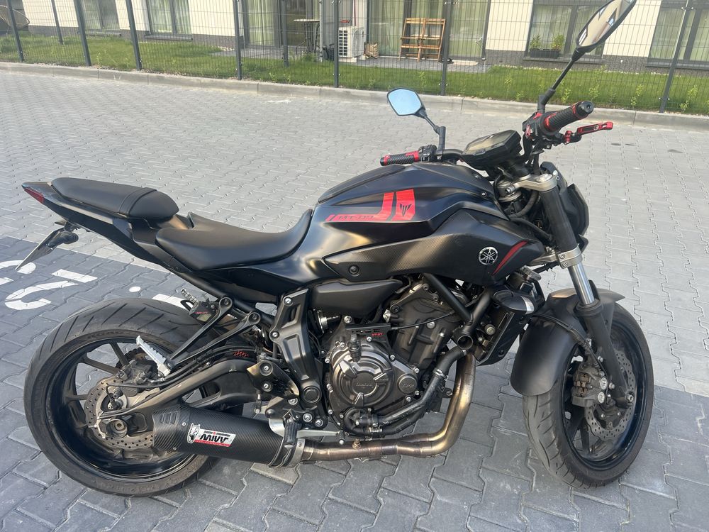 Yamaha MT07A 55KW 2017