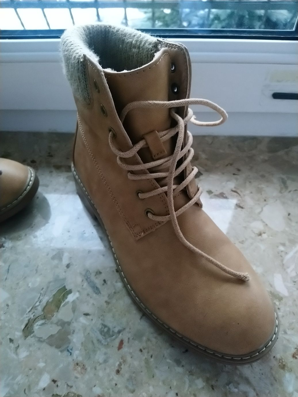 Nowe Buty skórzane zimowe F&F rozmiar 38