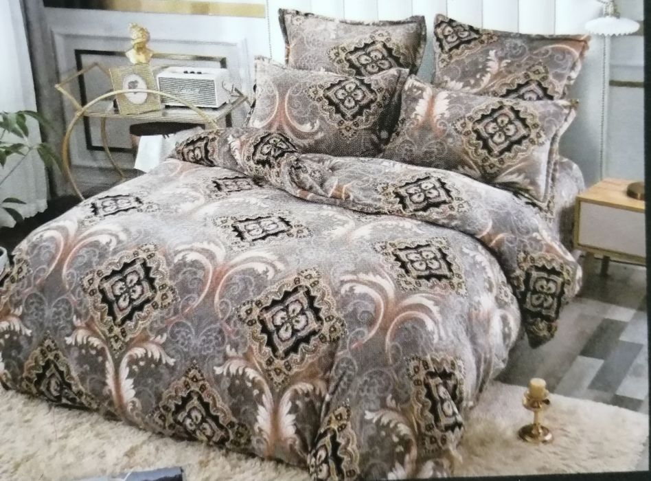 Постільні  велюрові комплекти полуторка