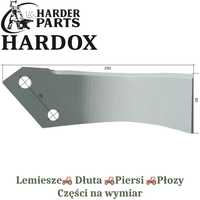 Nóż Karsten HARDOX Prawy części do pługa 2X lepsze niż Borowe