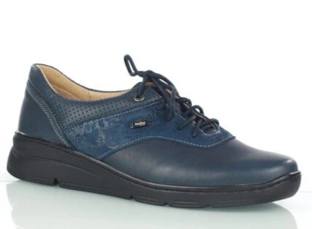 Półbuty damskie Helios. Granatowe