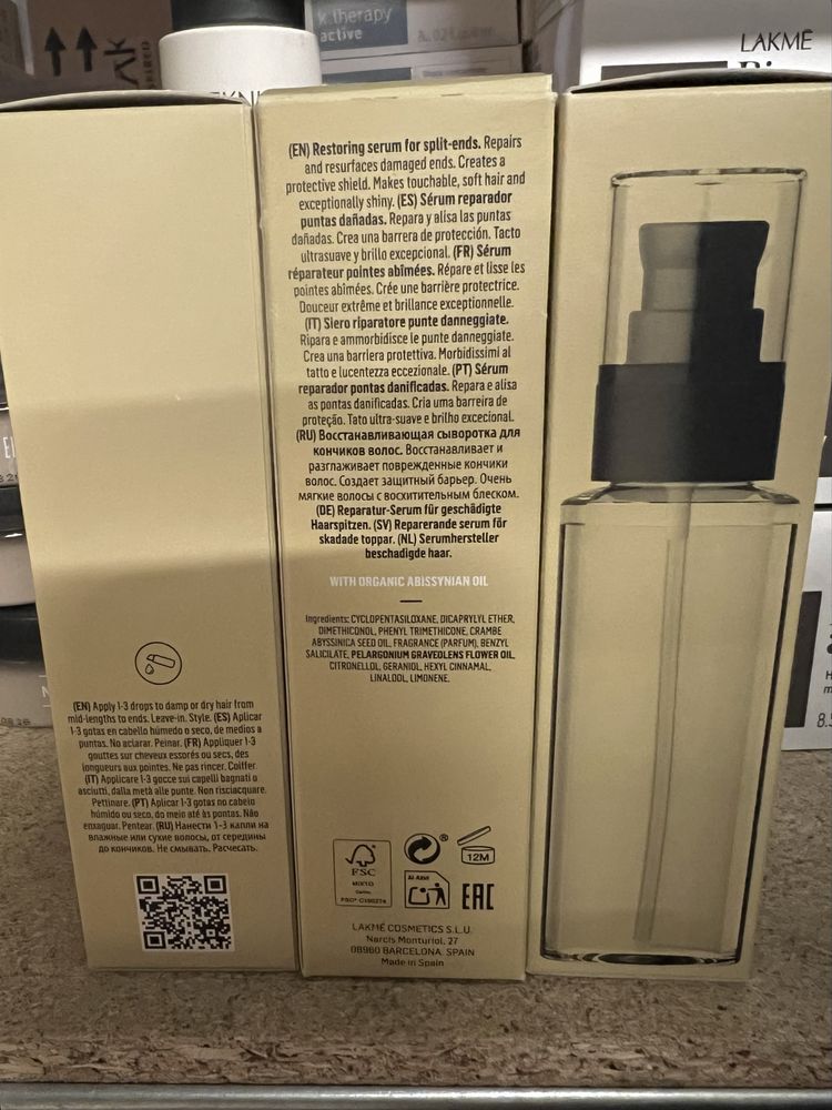 LAKME Teknia Deep Care Drops Відновлювальний лосьйон
