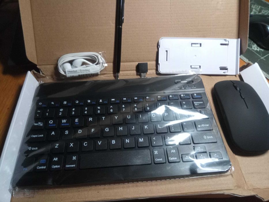 Bluetooth клавіатура миш стілус навушники комплект