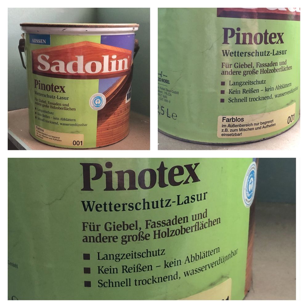 Sadolin Classic, Pinotex, Protec Niemiecka Jakość