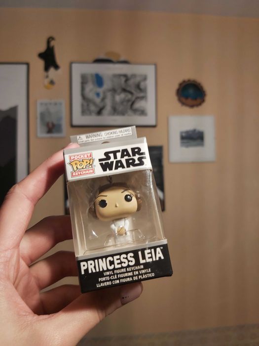 PocketPop FunkoPop księżniczka Leia breloczek