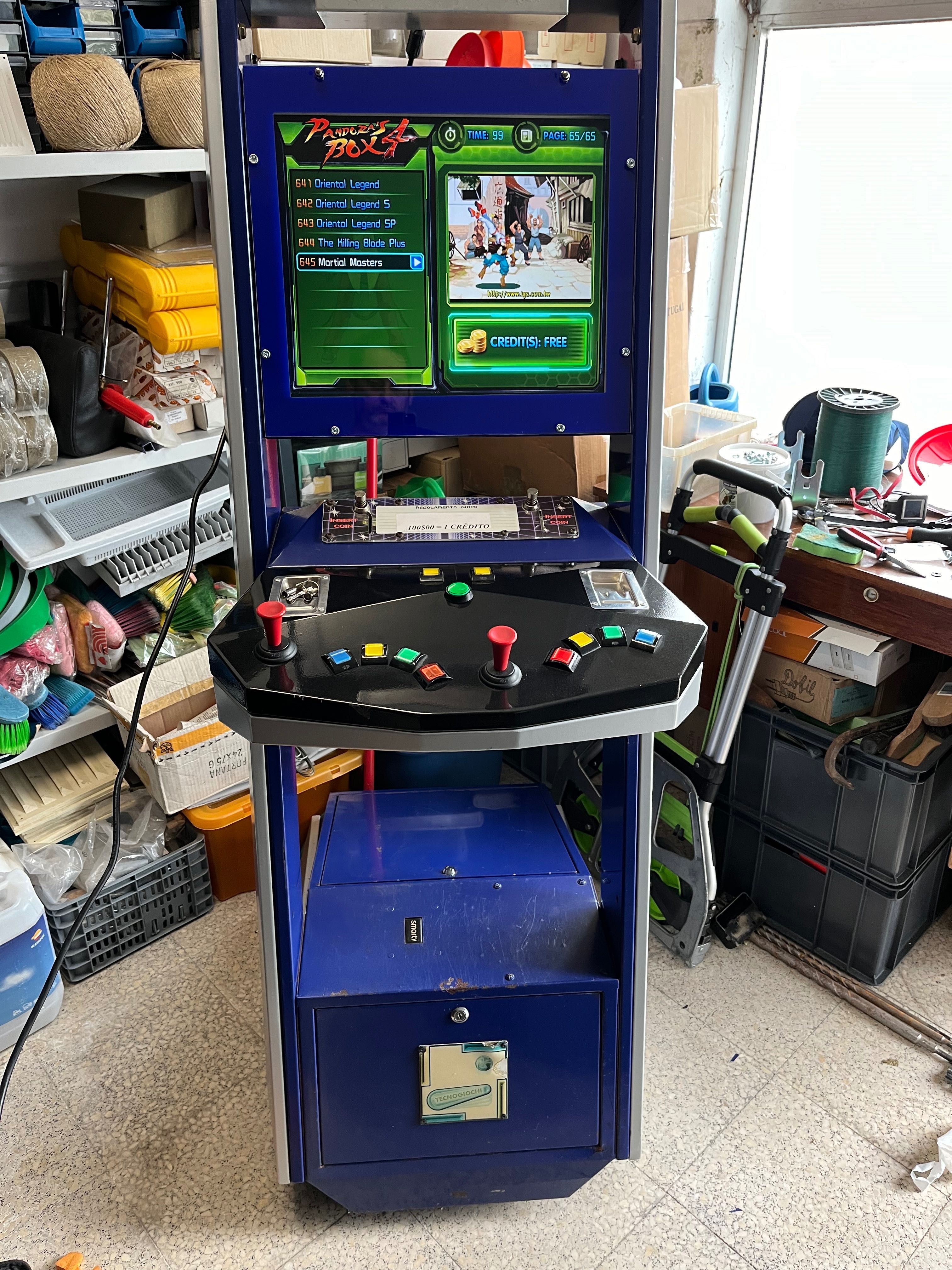 Máquina Arcade 645 jogos