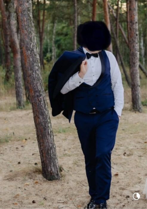 Smoking garnirut meski slub wesele